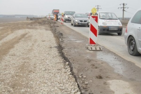 Tronsonul autostrăzii Medgidia-Constanţa va fi închis între 16 şi 19 iulie